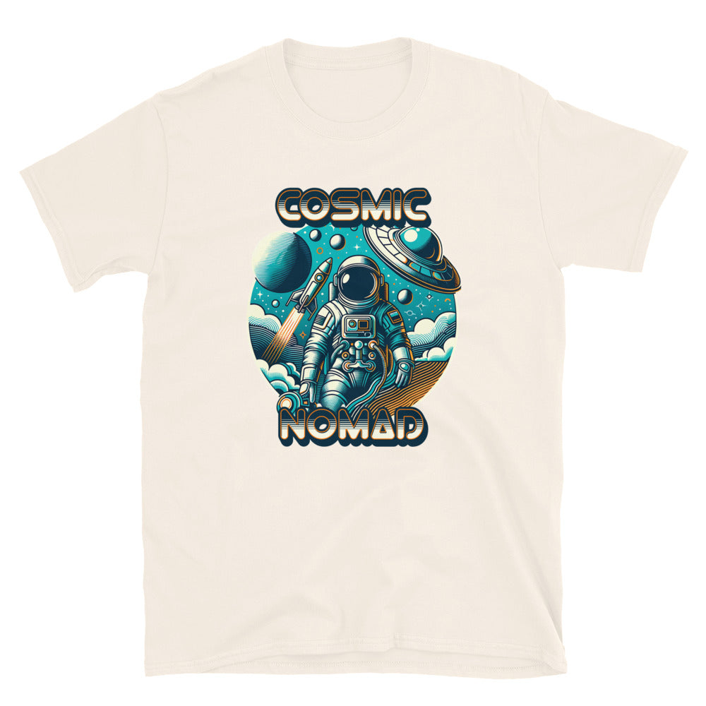 Cosmic Nomad TShirt - Natural Color - https://ascensionemporium.net